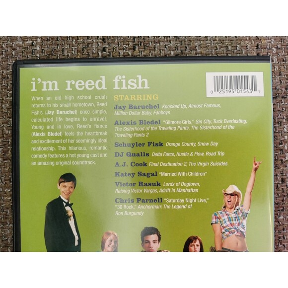 I'm Reed Fish DVD 2007 Jay Baruchel Alexis Bledel DJ Qualls Movie Film RomCom 1x - Picture 9 of 12